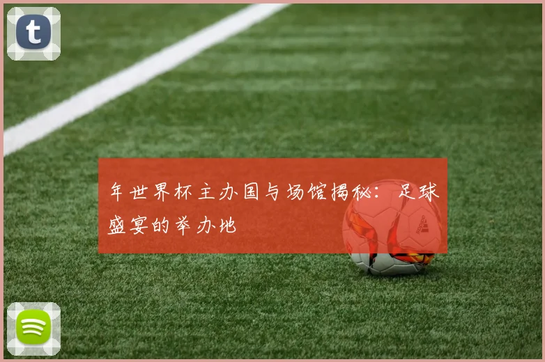 年世界杯主办国与场馆揭秘：足球盛宴的举办地
